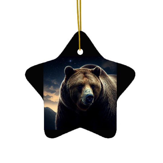 Wear the wilderness Ceramic Ornaments