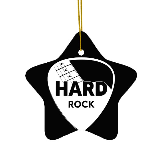 Hard Rock Guitar Pick Ceramic Ornaments