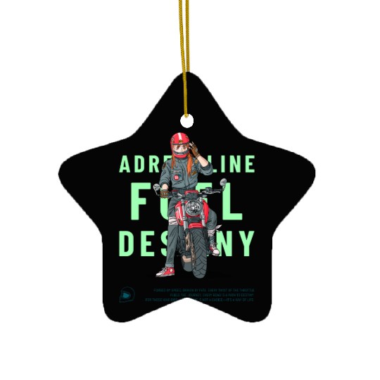 Adrenaline Fuel Destiny – Anime-Inspired Ceramic Ornaments