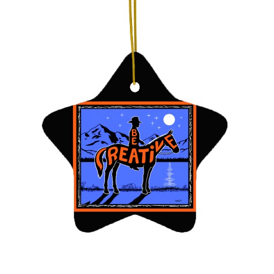 Be Creative Ceramic Ornaments