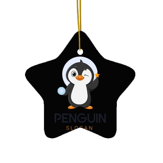 New penguin Ceramic Ornaments
