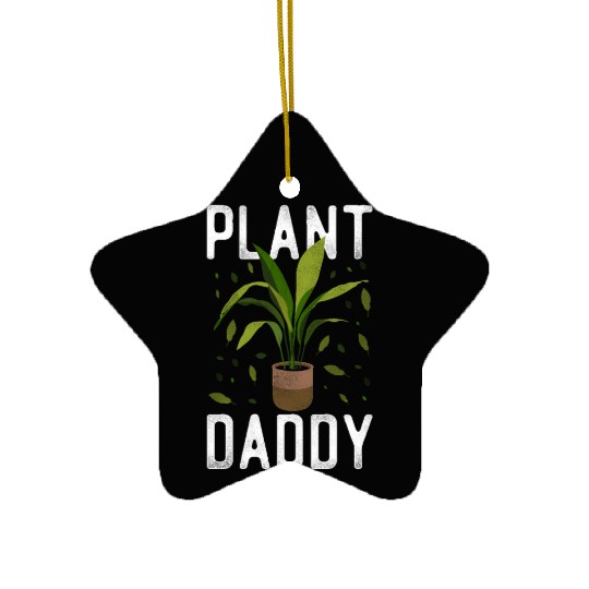 Plant Lover Gardening Plant Daddy Ceramic Ornaments