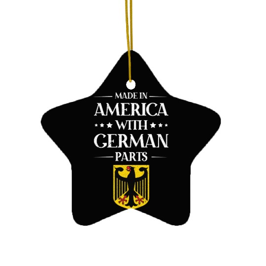 Made In America With German Parts US Ceramic Ornaments