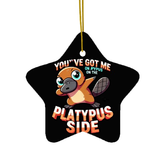 Platypus Energy Mode Ceramic Ornaments