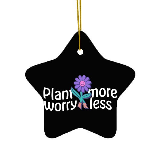 Grow Joyful Gardens Ceramic Ornaments