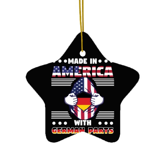 Made In America With German Parts Ceramic Ornaments