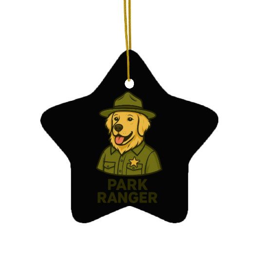 Park Ranger Ceramic Ornaments