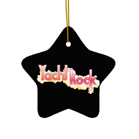 Yacht Rock Party Boat Drinking Ceramic Ornaments Vintage 70s