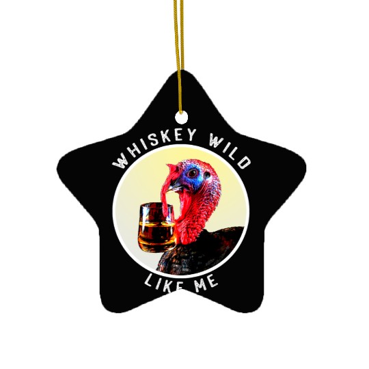 Silly Derby Phrase Funny Hat Horse Racing Bourbon Ceramic Ornaments