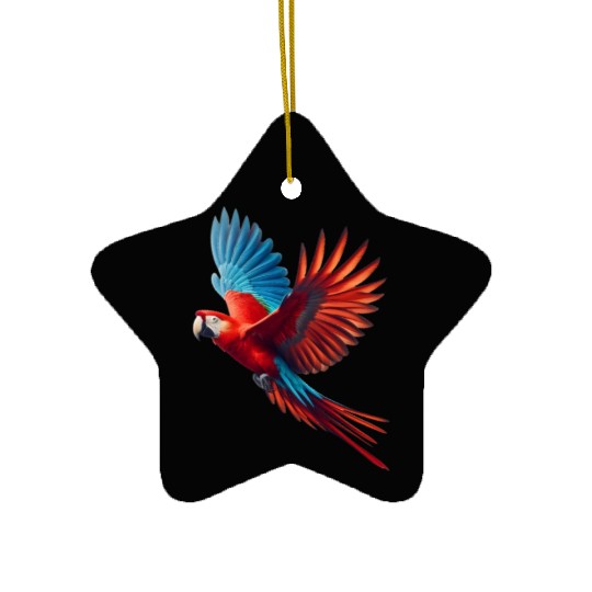 macaw parrot Ceramic Ornaments