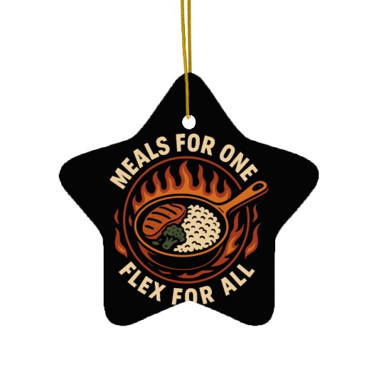 Bachelor Who Cooks Well Home Chef Solo Cook Ceramic Ornaments