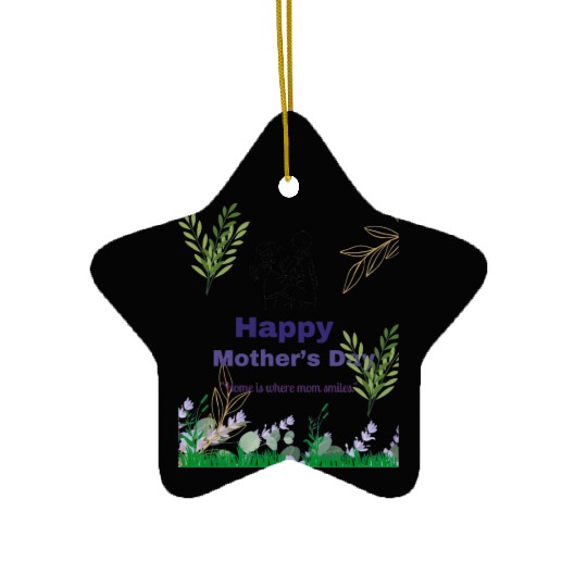 A Mother's Love - Mother's Day Greeting Ceramic Ornaments