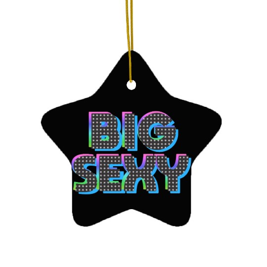 Big Sexy Ceramic Ornaments