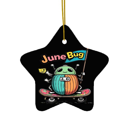 Bug Race Insect Racing Theme Ceramic Ornaments