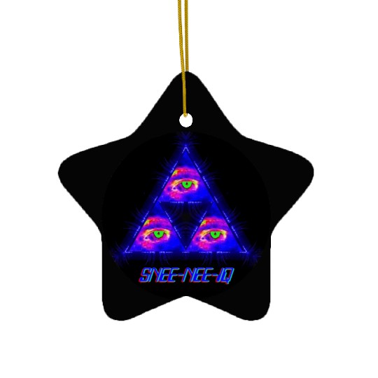 Multi Dimensional Beings 3D Ceramic Ornaments