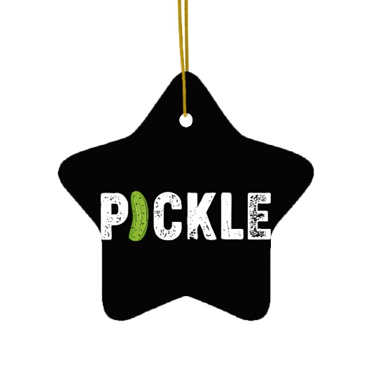 Pickle Fermented Cucumber Pickles Ceramic Ornaments