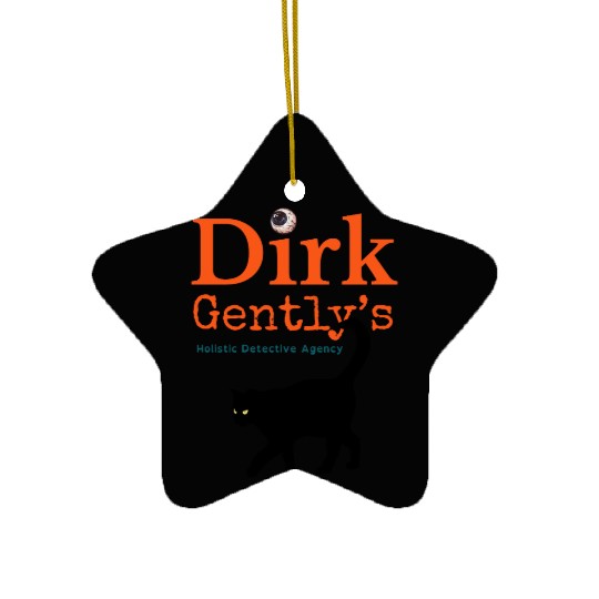 Dirk Gently Holistic Mayhem Fan Ceramic Ornaments