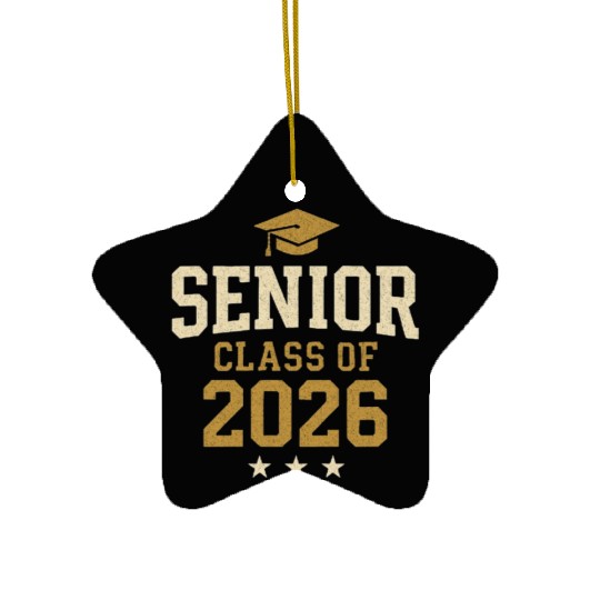 Senior Class of 2026 - Graduation Ceramic Ornaments