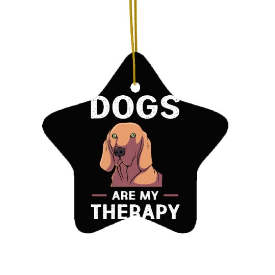 Therapy Dog Treatment Dog Lover Ceramic Ornaments