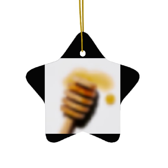 Monarch Butterfly Vintage Typography Ceramic Ornaments