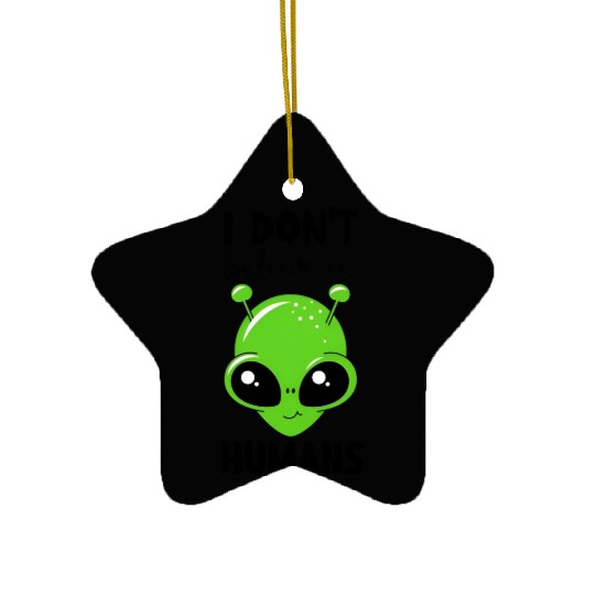 Alien Design Area 51 Ceramic Ornaments