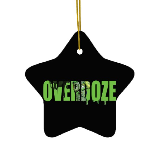 Overdose Thriller Art Print Ceramic Ornaments
