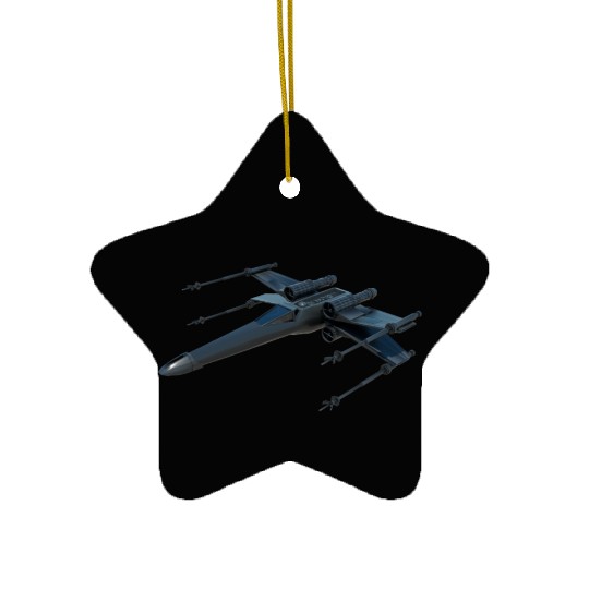 Stealth Fighter Jet Design Ceramic Ornaments