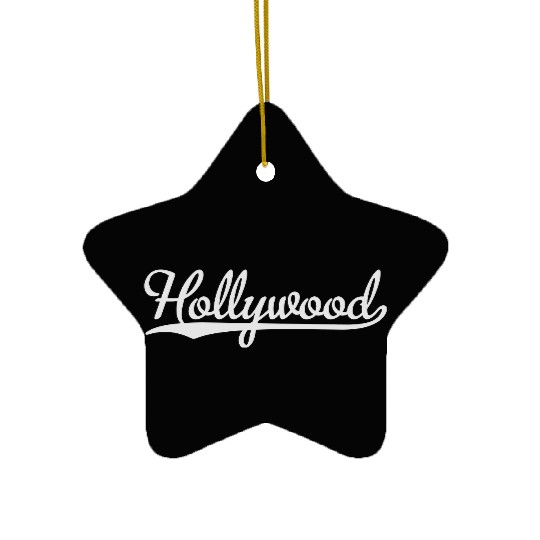 Hollywood Ceramic Ornaments
