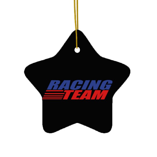 Racing Team Ceramic Ornaments
