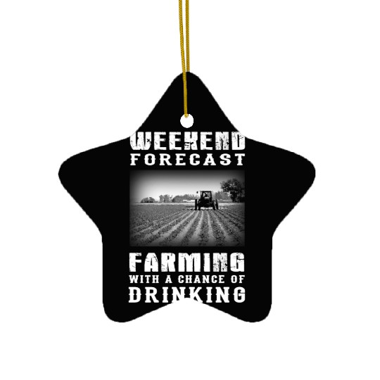 farmer, farmers union, no farmers no food, piglet Ceramic Ornaments