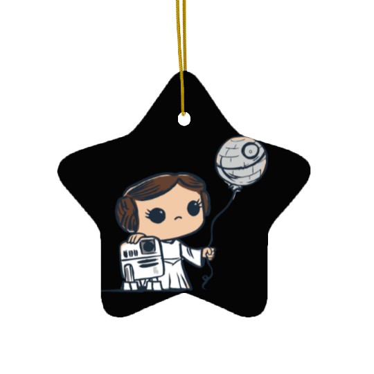 Cute Star Wars kids comic Ceramic Ornaments