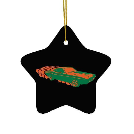Muscle Car Ceramic Ornaments