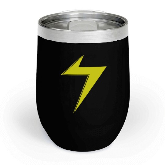 Ms Marvel Bolt Chill Wine Tumblers