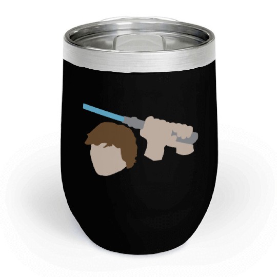 Luke Skywalker Lightsaber Chill Wine Tumblers