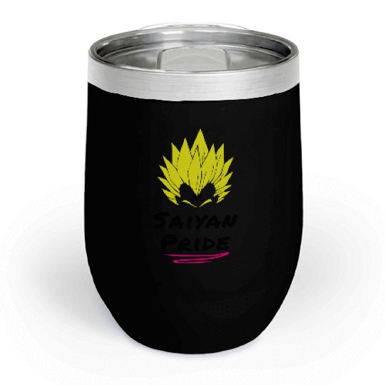 Saiyan Pride Dragonballz Chill Wine Tumblers