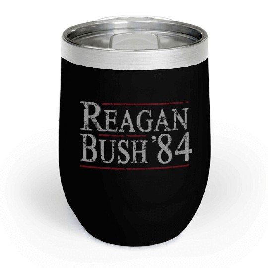 Reagan Bush 84 Chill Wine Tumblers