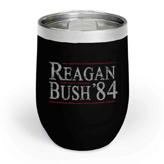 Reagan Bush 84 Chill Wine Tumblers