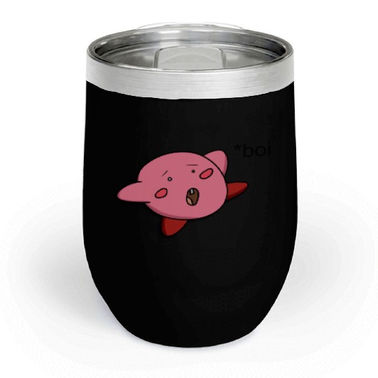 Funny Kirby Chill Wine Tumblers