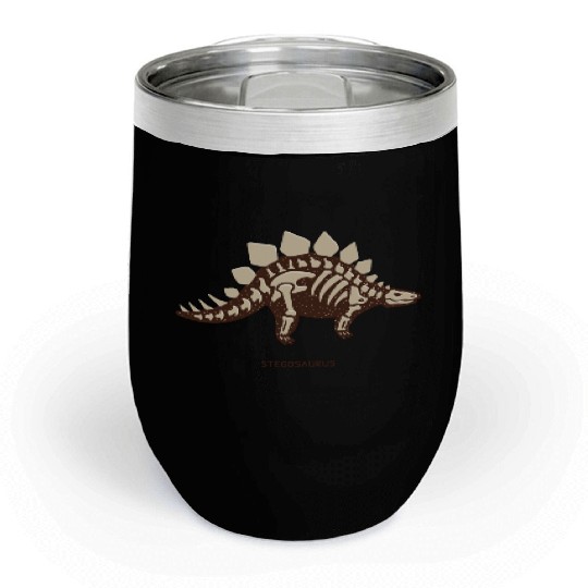 Stegosaurus Chill Wine Tumblers