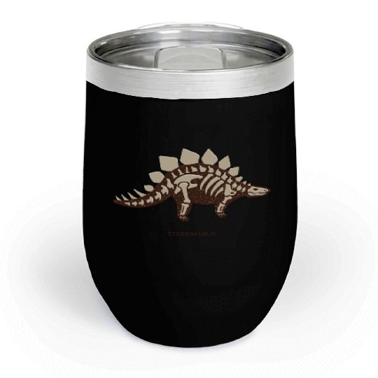Stegosaurus Chill Wine Tumblers