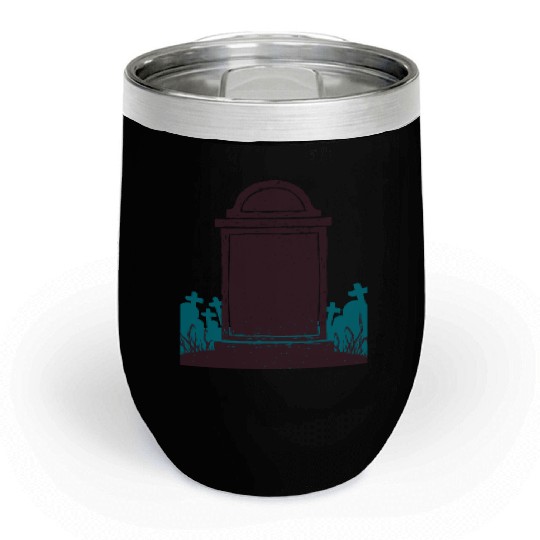 Graveyard Chill Wine Tumblers