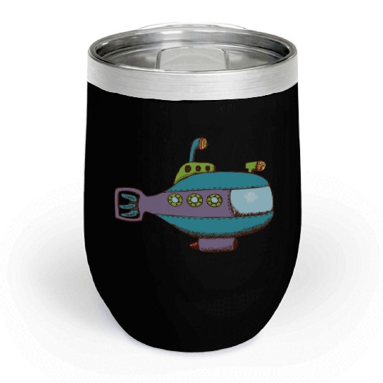 submarine Chill Wine Tumblers