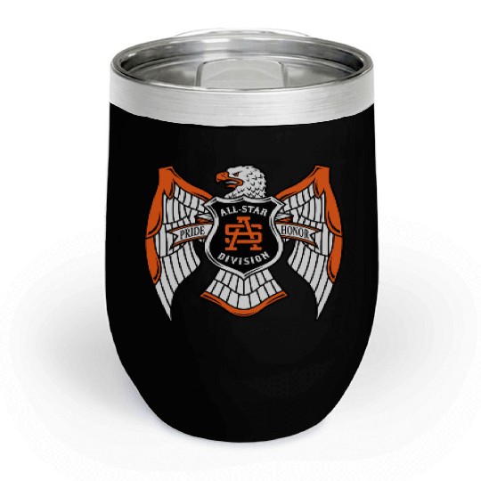 hawk crest mma Chill Wine Tumblers