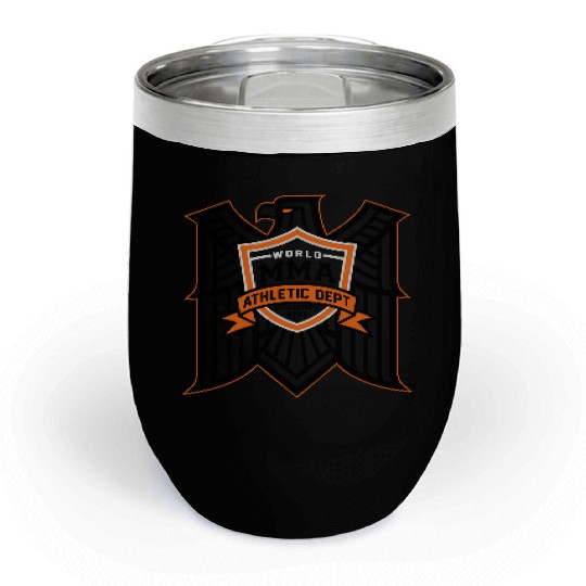 hawk crest mma Chill Wine Tumblers