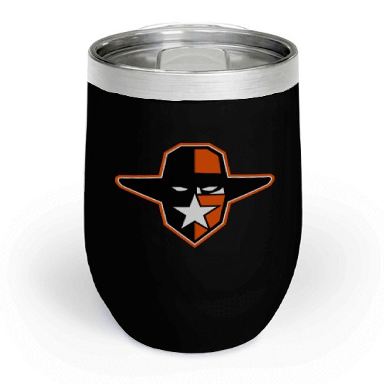 Cowboy Outlaw Star Icon Chill Wine Tumblers