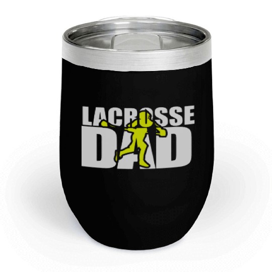 Lacrosse Dad Chill Wine Tumblers