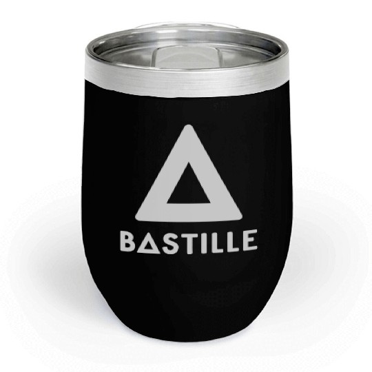 Bastille Rock Band Triangle Logo Chill Wine Tumblers