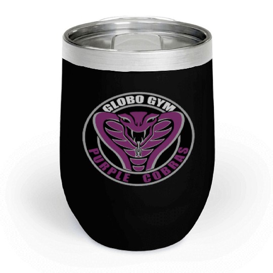 Globo Gym Purple Cobras Chill Wine Tumblers