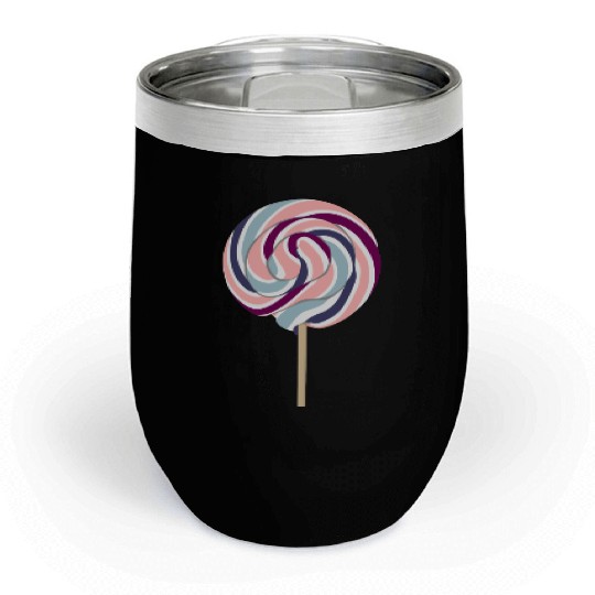 Candy Pastel Chill Wine Tumblers