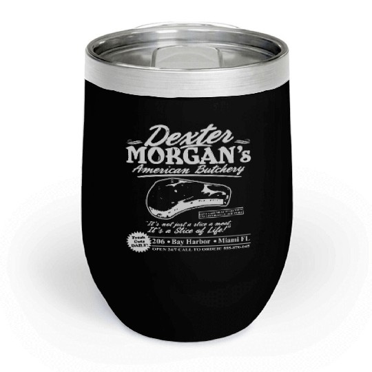 Dexter morgan - Dexter morgan - dexter morgan's Chill Wine Tumblers